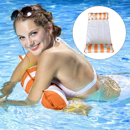 Inflatable Mattresses Water Swimming Pool Accessories Hammock Lounge Chairs Pool Float Water Sports Toys Float Mat Pool Toys
