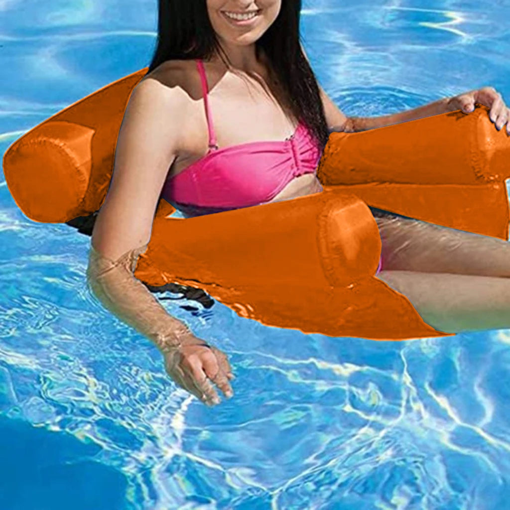Inflatable Mattresses Water Swimming Pool Accessories Hammock Lounge Chairs Pool Float Water Sports Toys Float Mat Pool Toys