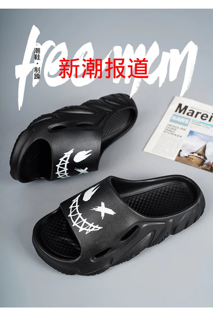 Summer Men's Classics Sandals Fashion Young Mans EVA Sandal Hot Sale Men Non-slip Outdoor Slippers Man Soft Comfortable Shoes