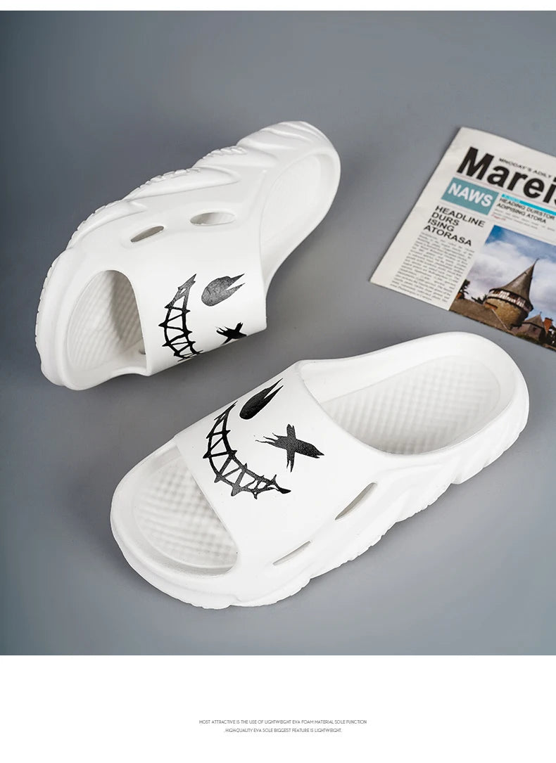 Summer Men's Classics Sandals Fashion Young Mans EVA Sandal Hot Sale Men Non-slip Outdoor Slippers Man Soft Comfortable Shoes