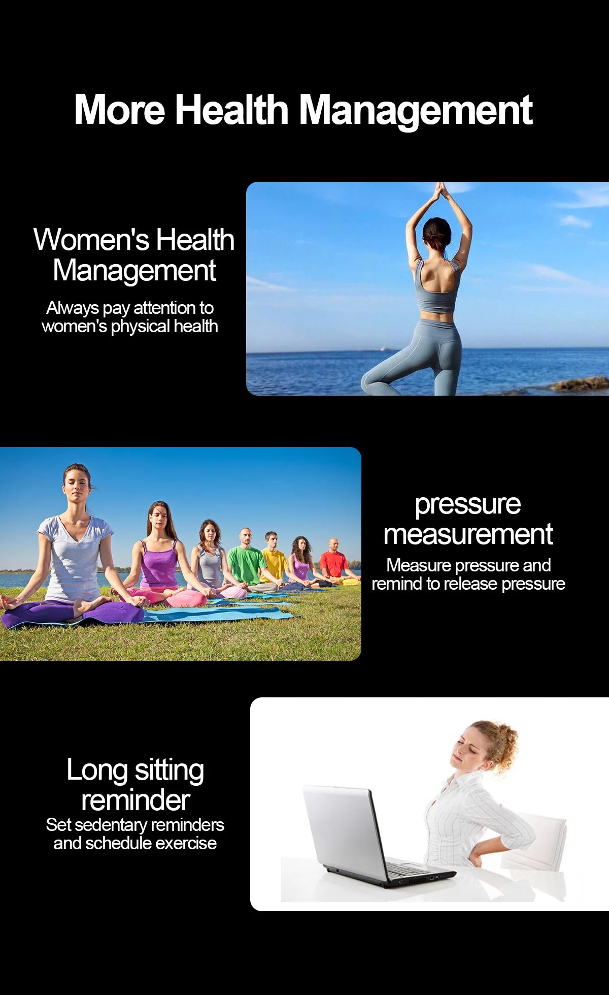 2024 New Medical Grade Smart Watch Blood Sugar Blood Lipid Uric Acid ECG+PPG Body Temperature Bluetooth Call Health Smartwatch