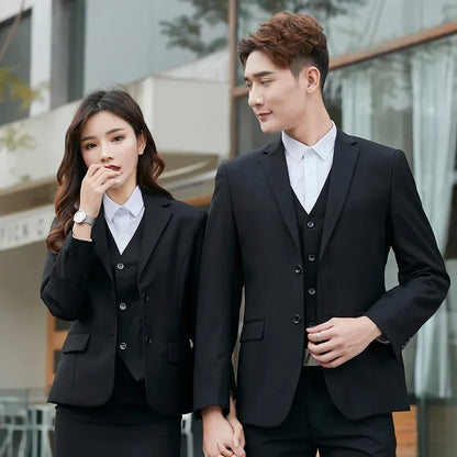 Men Suits Wedding Elegant 3 Pieces Groom's 2 Set High Quality 2024 Blazers Jackets Vest Pants Party Luxury Formal Clothing