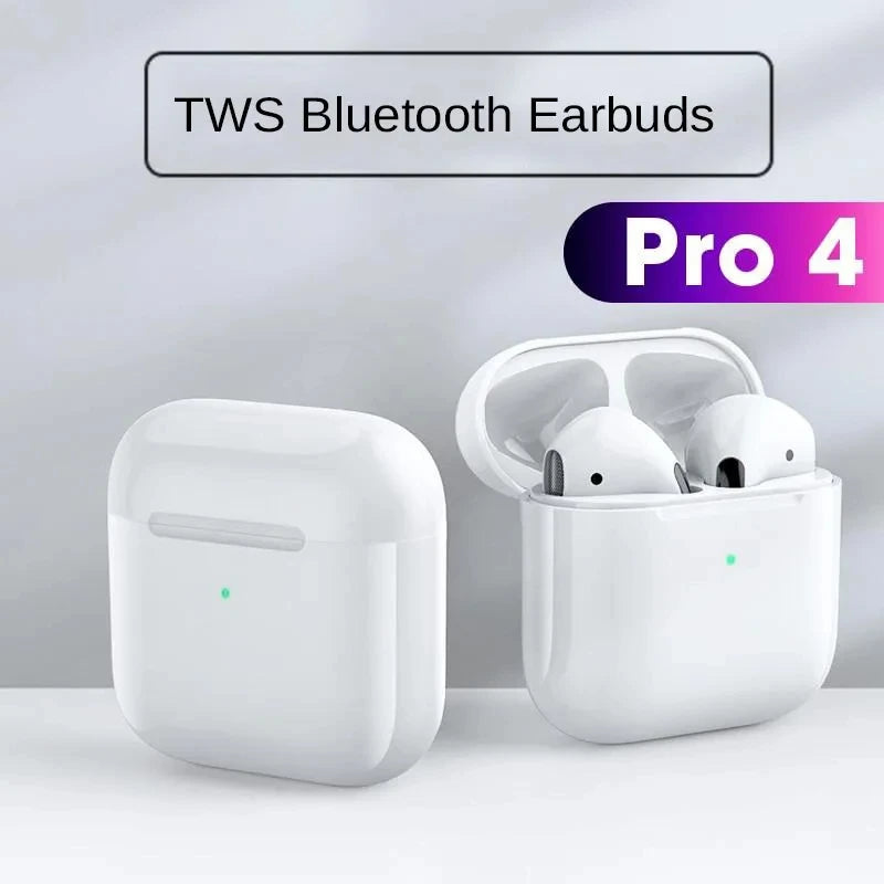 Original Pro 4 TWS Wireless Headphones Earphone Bluetooth-compatible 5.3 Waterproof Headset with Mic for Xiaomi iPhone Earbuds