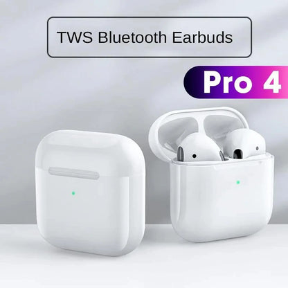 Original Pro 4 TWS Wireless Headphones Earphone Bluetooth-compatible 5.3 Waterproof Headset with Mic for Xiaomi iPhone Earbuds