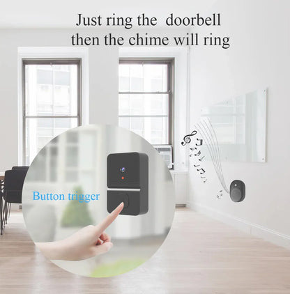 Xiaomi Wireless Doorbell WiFi Outdoor HD Camera Security Door Bell Night Vision Video Intercom Voice Change For Home