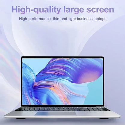 NEW 15.6" Ultra Slim Laptop 16GB RAM 2TB SSD Intel N3700 Notebook Gamer Windows11 Pro 1920*1080 Display Office Study Computer PC