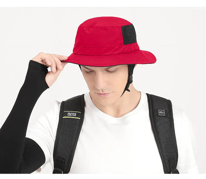 UPF50+ surf hat Spring and summer new outdoor surfing fisherman hat men surf cap women cool breathable sun surf hat