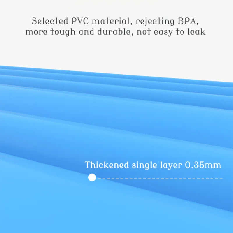 Home large inflatable swimming pool folding thickened outdoor pool baby inflatable swimming pool