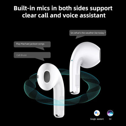 Original Pro 4 TWS Wireless Headphones Earphone Bluetooth-compatible 5.3 Waterproof Headset with Mic for Xiaomi iPhone Earbuds