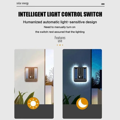 Foldable LED 120° Solar Light Outdoor Wall Lamp Waterproof Spotlights Lamp Motion Sensor Solar 3 Modes Street Light Garden Decor