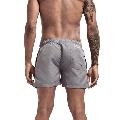 Mens Swim Trunks with Pockets Mesh Liner Summer Casual Beach Board Shorts Quick Dry Swimming Bathing Suit Swimsuit Swimwear