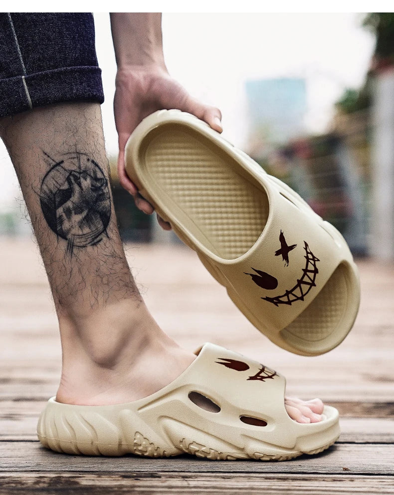 Summer Men's Classics Sandals Fashion Young Mans EVA Sandal Hot Sale Men Non-slip Outdoor Slippers Man Soft Comfortable Shoes
