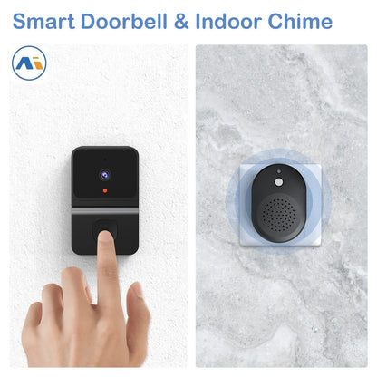 Xiaomi Wireless Doorbell WiFi Outdoor HD Camera Security Door Bell Night Vision Video Intercom Voice Change For Home