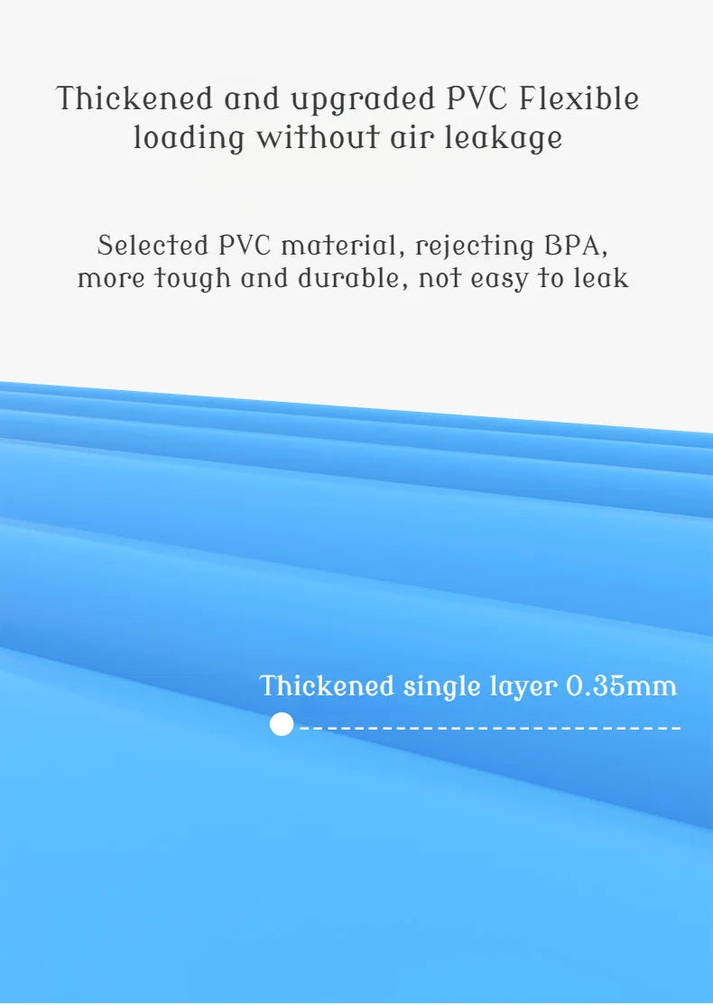 Home large inflatable swimming pool folding thickened outdoor pool baby inflatable swimming pool
