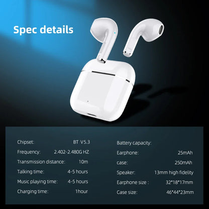 Original Pro 4 TWS Wireless Headphones Earphone Bluetooth-compatible 5.3 Waterproof Headset with Mic for Xiaomi iPhone Earbuds