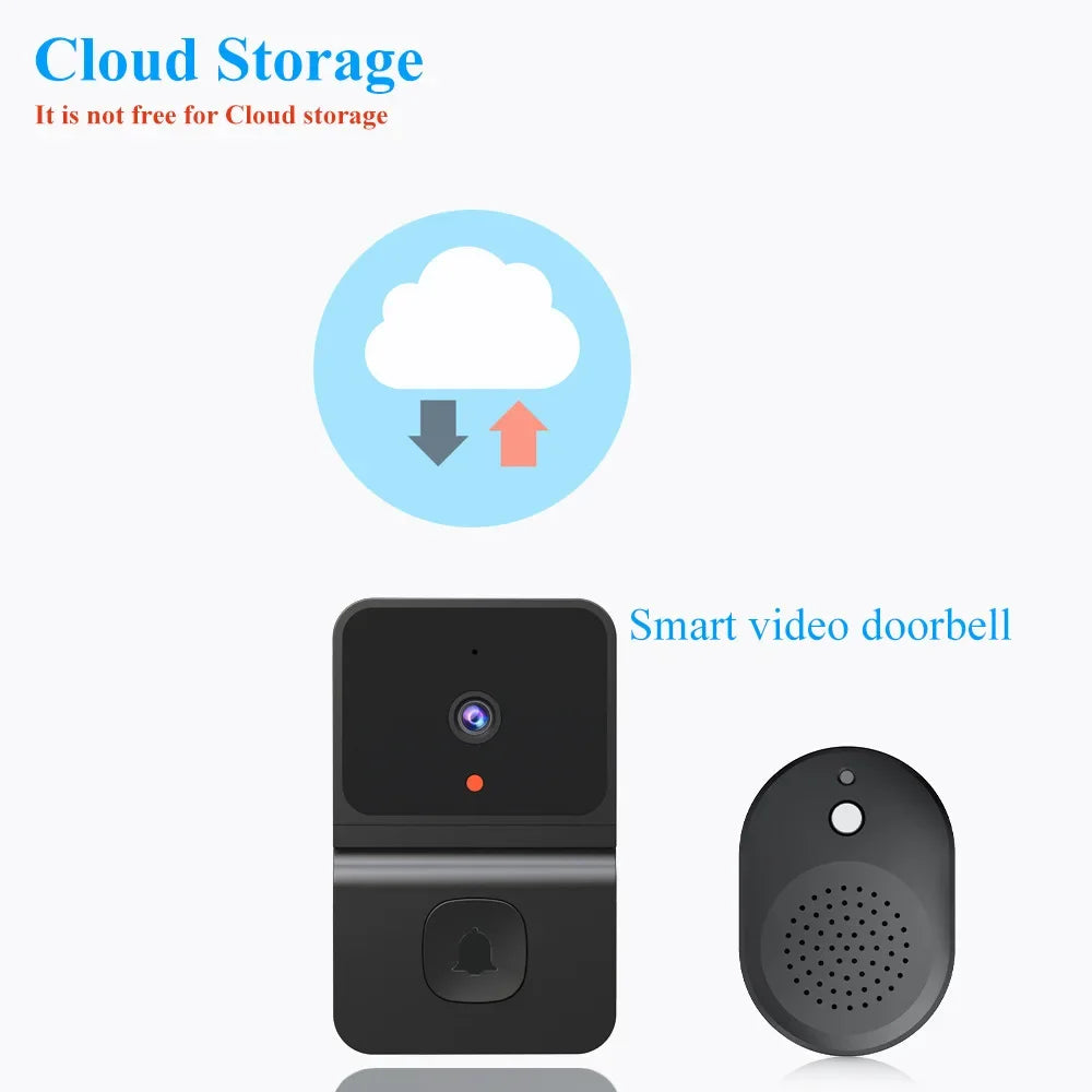 Xiaomi Wireless Doorbell WiFi Outdoor HD Camera Security Door Bell Night Vision Video Intercom Voice Change For Home
