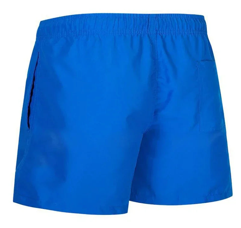Mens Swim Trunks with Pockets Mesh Liner Summer Casual Beach Board Shorts Quick Dry Swimming Bathing Suit Swimsuit Swimwear