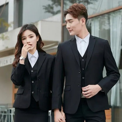 Men Suits Wedding Elegant 3 Pieces Groom's 2 Set High Quality 2024 Blazers Jackets Vest Pants Party Luxury Formal Clothing