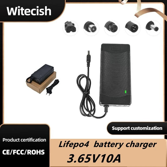 3.2V 3.3V 10A Lifepo4 Fast Charger 1S 3.65V LFP Energy Storage Solar Iron Phosphate RV Battery Cell Smart Chargers