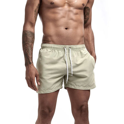 Mens Swim Trunks with Pockets Mesh Liner Summer Casual Beach Board Shorts Quick Dry Swimming Bathing Suit Swimsuit Swimwear