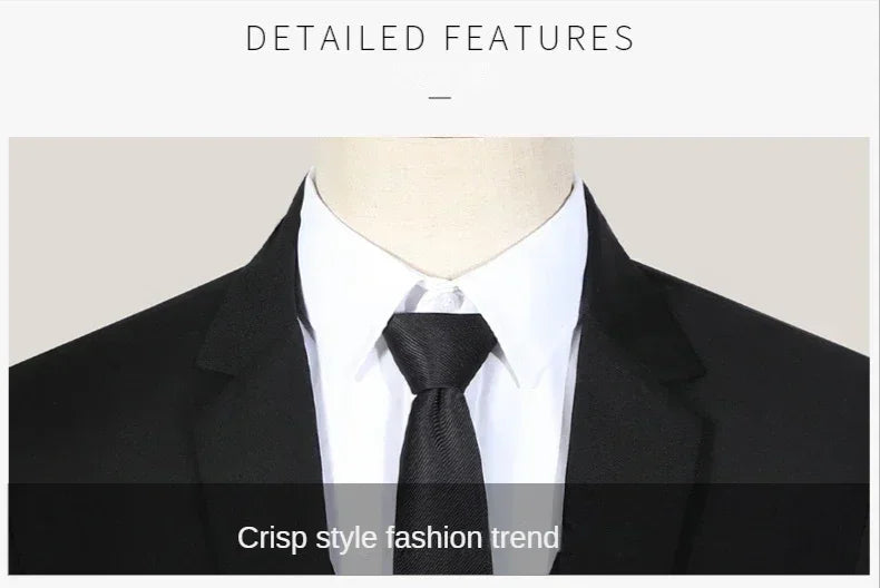 Men Suits Wedding Elegant 3 Pieces Groom's 2 Set High Quality 2024 Blazers Jackets Vest Pants Party Luxury Formal Clothing