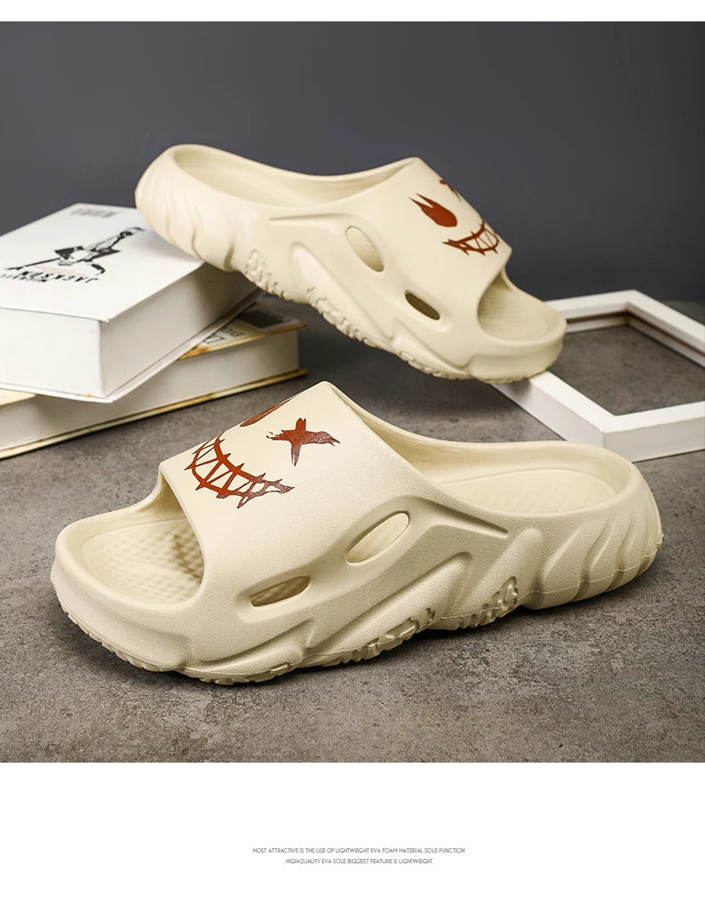 Summer Men's Classics Sandals Fashion Young Mans EVA Sandal Hot Sale Men Non-slip Outdoor Slippers Man Soft Comfortable Shoes