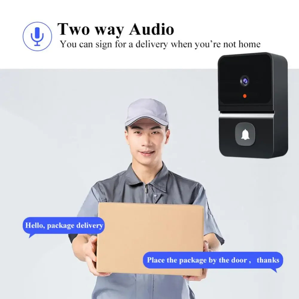 Xiaomi Wireless Doorbell WiFi Outdoor HD Camera Security Door Bell Night Vision Video Intercom Voice Change For Home