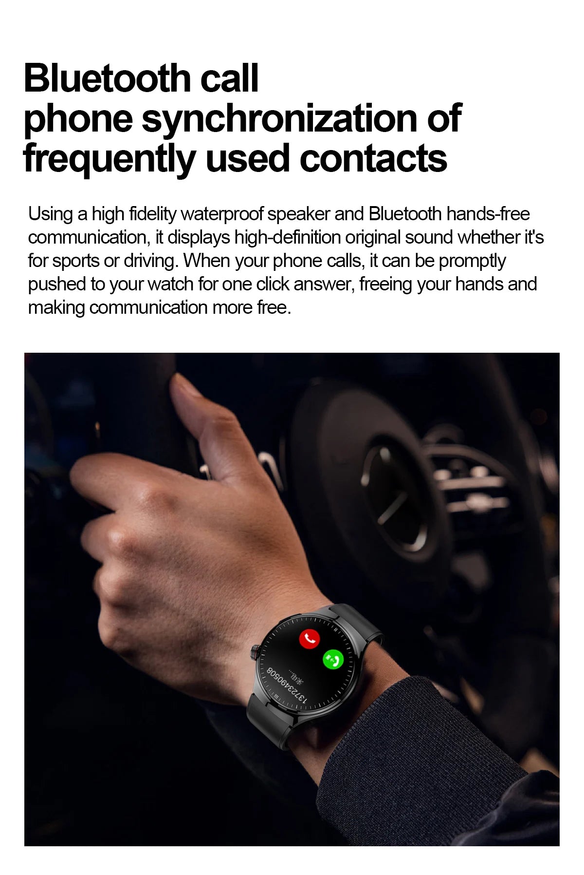 2024 New Medical Grade Smart Watch Blood Sugar Blood Lipid Uric Acid ECG+PPG Body Temperature Bluetooth Call Health Smartwatch